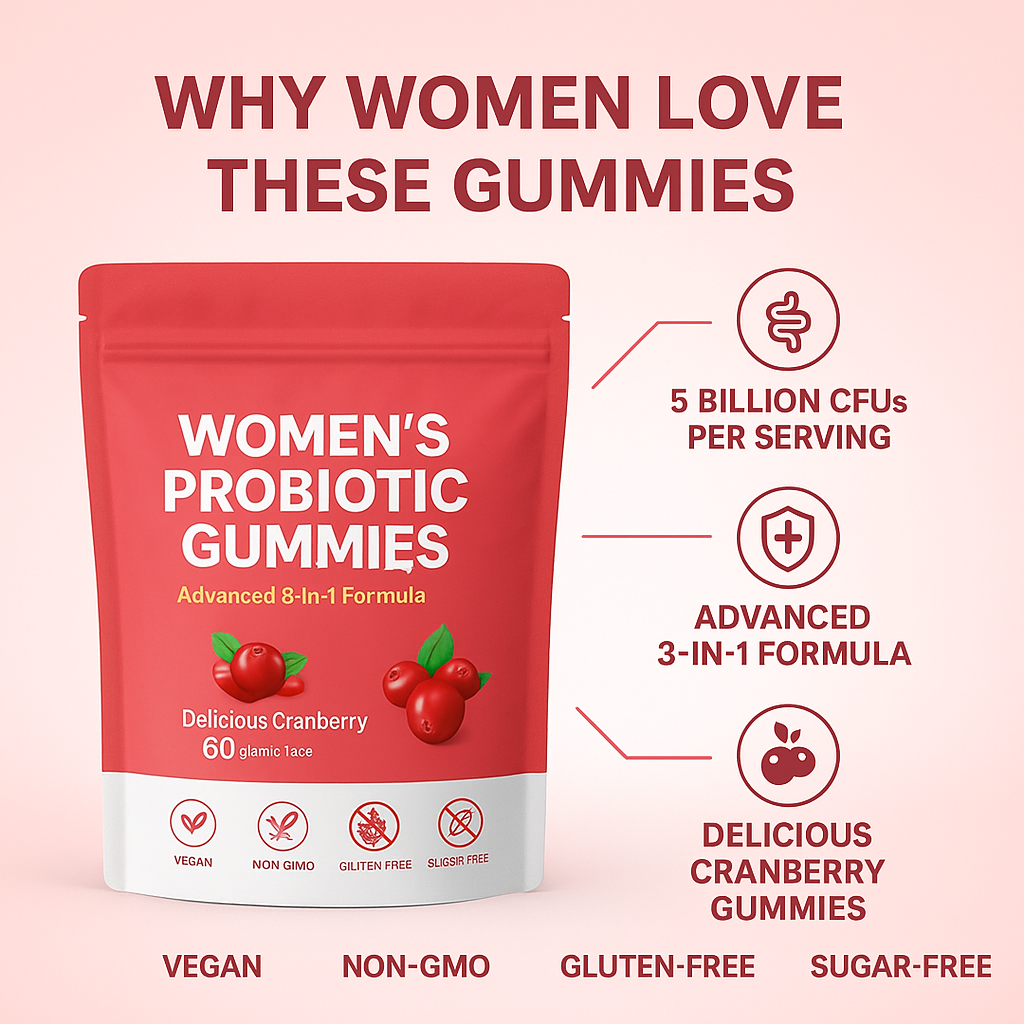 Women's Probiotic Gummies (30-Day Supply)